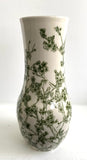 Porcelain Pottery Vase with Cherry Blossom Branches OVERSIZE