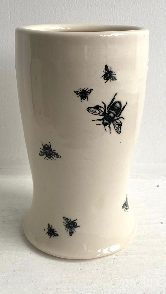 Bee Ware Porcelain Pottery Vase 2