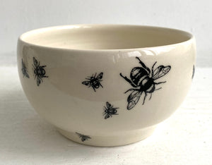Bee Ware Porcelain Pottery Cereal/soup Bowl