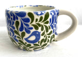 Porcelain Pottery Cappucino Mug Partridge Family