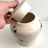 Bee Ware Porcelain Pottery Ginger Jar