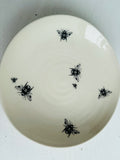 Bee Ware Porcelain Pottery Shallow Bowl