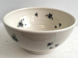 Bee Ware Porcelain Pottery Bowl