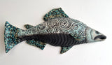 Wall Fish: Chinook Salmon with Arabesque