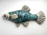 Wall Fish: "Guppy" Couple with Lotus/ FEMALE