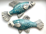Wall Fish: "Guppy" Couple with Small Spirals/ FEMALE