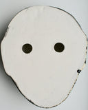 Wall Work: Meditation Mask with Flower Scroll Right