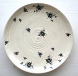 Bee ware Porcelain Pottery Dinner Plate