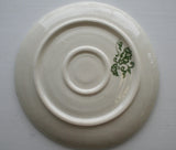 Porcelain Pottery Dinner Plate Lotus in an Arabesque
